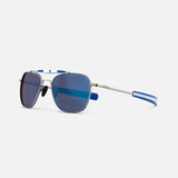Randolph x Shelby - Aviator II - Gunmetal & Le Mans Blue