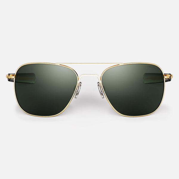 Aviator - 23k Gold & AGX - Prescription Sunglasses – Randolph USA