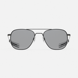 Aviator - Matte Black & Clear - Prescription Eyewear
