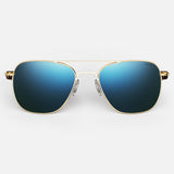 Aviator - 23k Gold & Cobalt