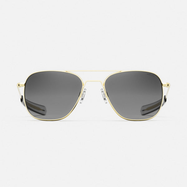 Aviator 23k Gold XL Sunglasses Randolph USA