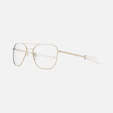 Class A Aviator - Desert Sand & Clear - Prescription Eyewear