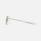 Class A Aviator - Desert Sand & Clear - Prescription Eyewear