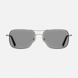 Archer - Gunmetal & Clear - Prescription Eyewear