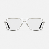 Archer - Gunmetal & Clear - Prescription Eyewear