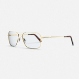 Archer 23k Gold & clear RX eyeglasses