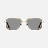 Archer - 23k Gold & Clear - Prescription Eyewear
