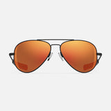 Concorde Aviators red orange lens black frame