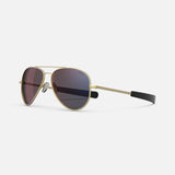 Concorde Aviators with 23k Gold frame gray lenses