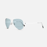 23K White Gold Blue Hydro Concorde Aviator