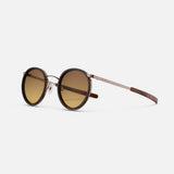 P3 Fusion - 22k Chocolate Gold & Sierra Inlay & Cape Sand - Prescription Sunglasses