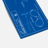 Randolph x Shelby - Aviator II - Gunmetal & Le Mans Blue