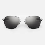 Aviator - Bright Chrome & American Gray