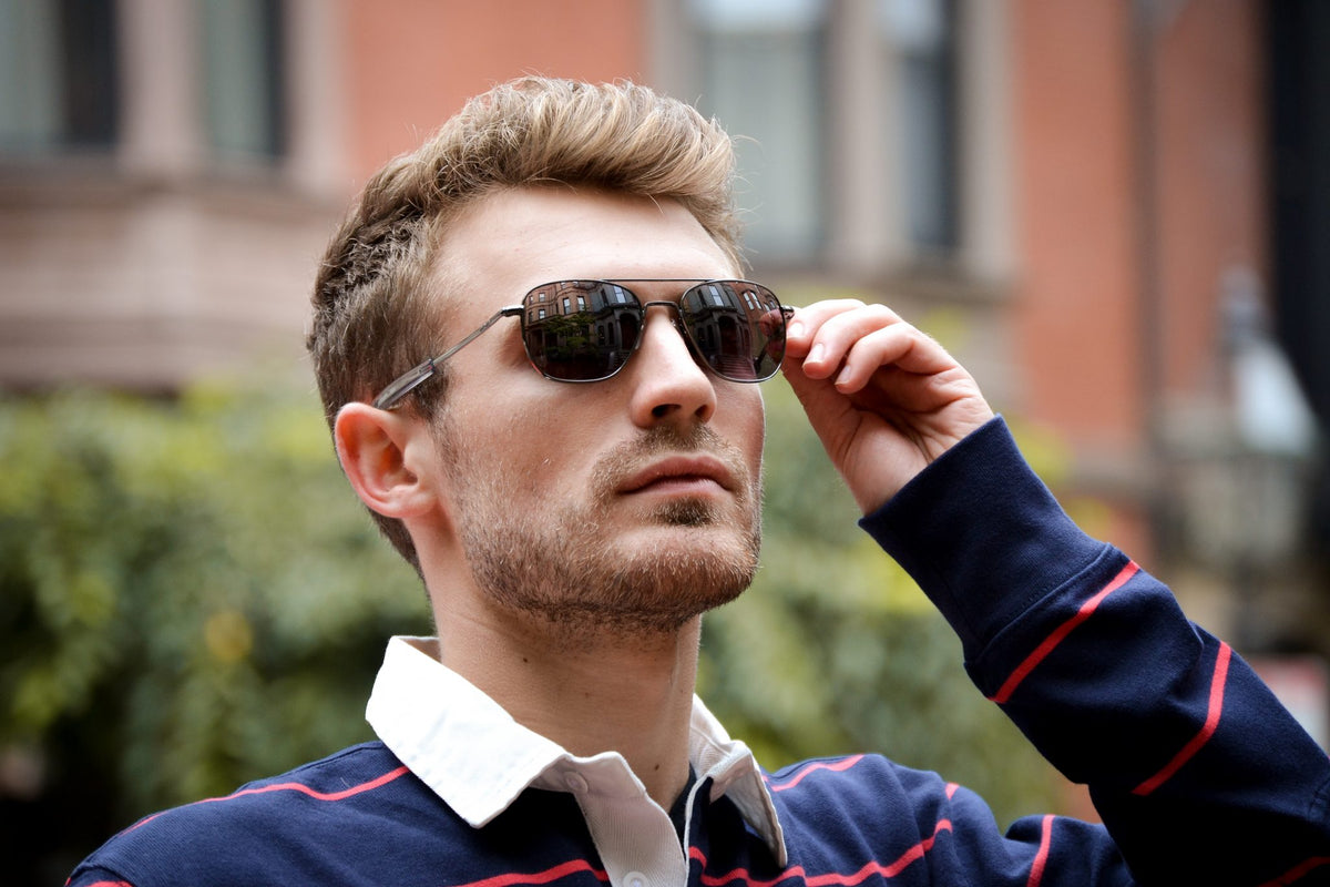 Athletes including bikers, skiers, rowers, drivers and more enjoy wearing durable metal eyewear. 