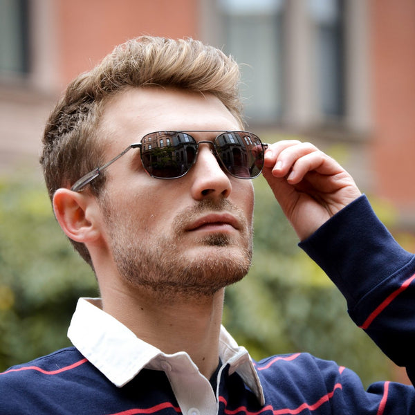 Aviator sunglasses sale wrap around ear