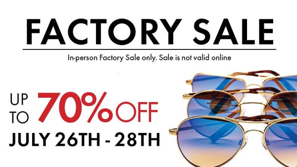 ENDED - Randolph Factory Sale: July 26th - 28th, 2018