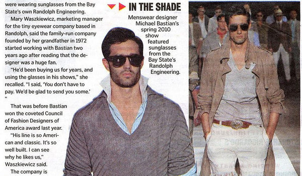 Michael Bastian Collaboration Featured in Boston Herald