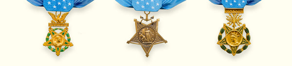 Three Medal of Honors 