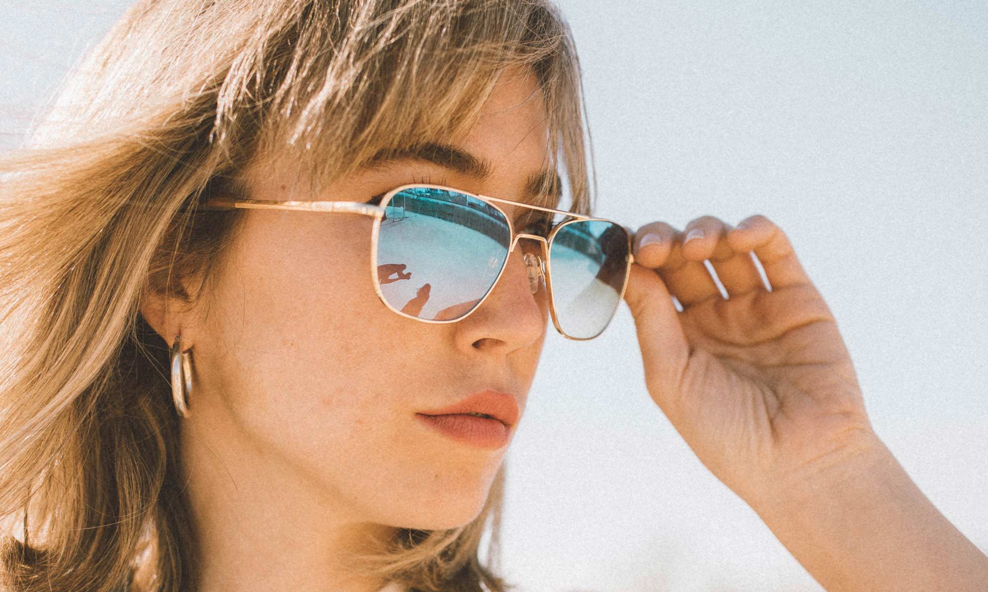 Megan 2 - Women's Aviator Sunglasses – TopFoxx