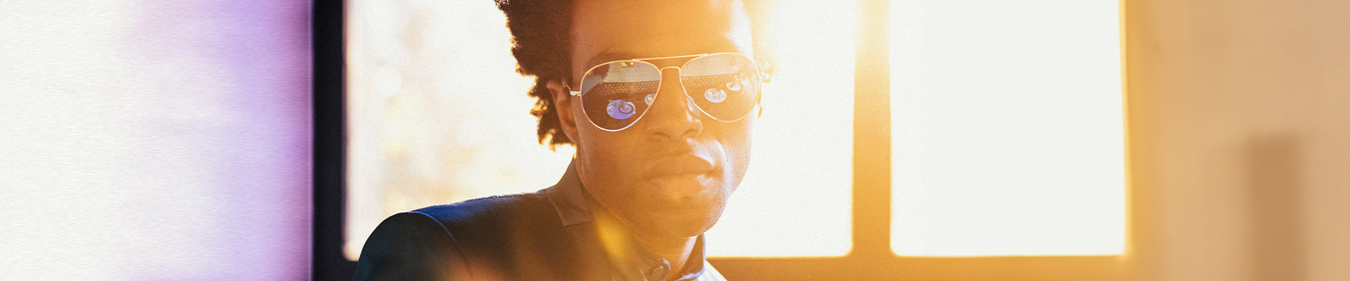 23k White Gold Sunglasses