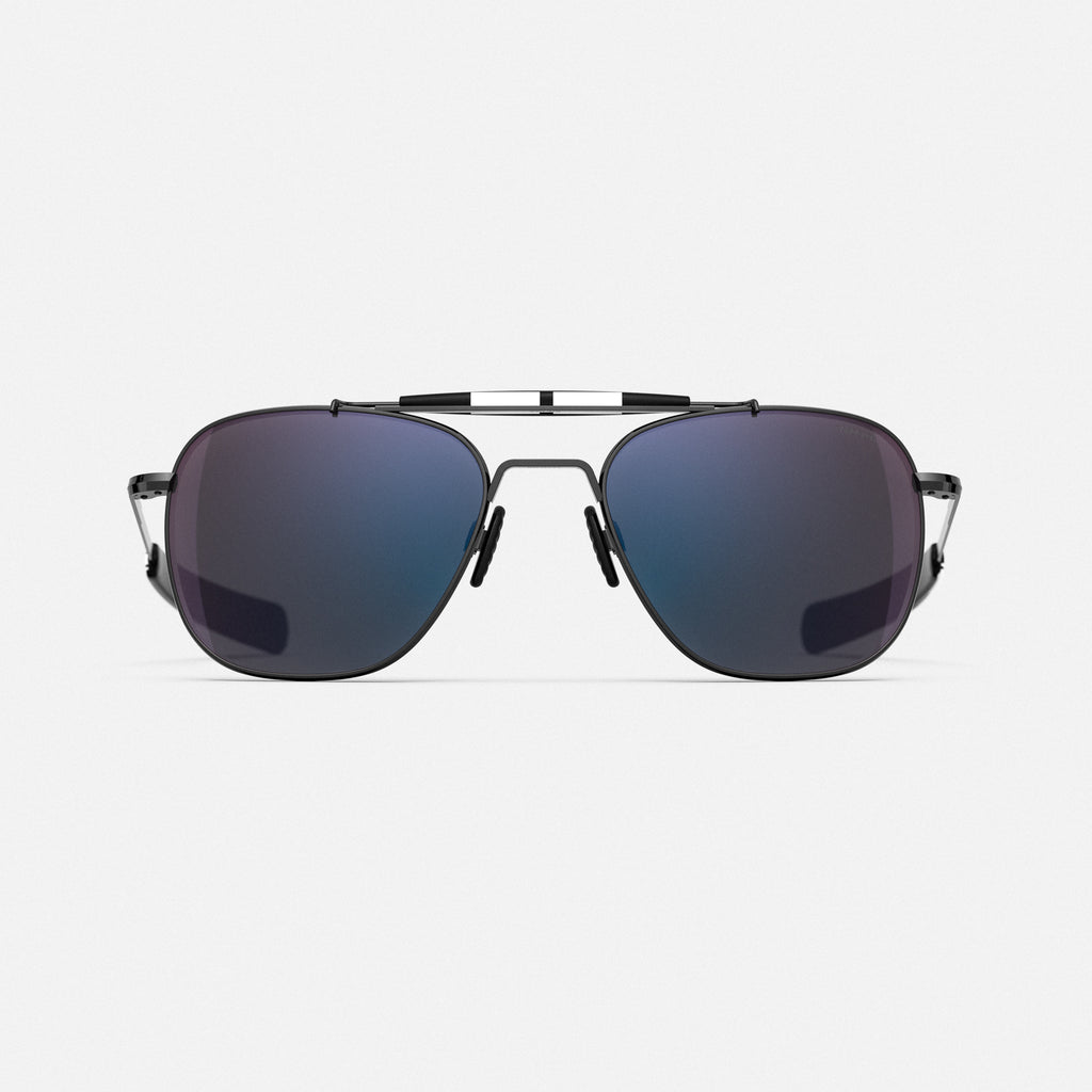 x Shelby Aviator II Chrome & Apex Gray