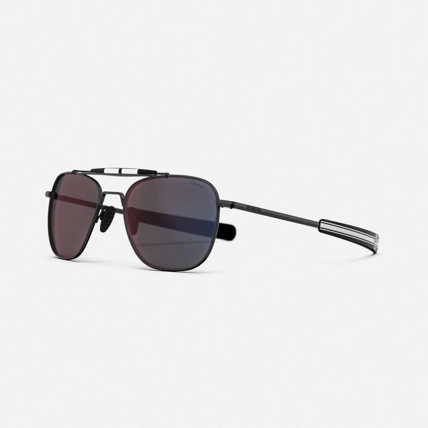 Randolph x Shelby - Aviator II - Black Chrome & Apex Gray