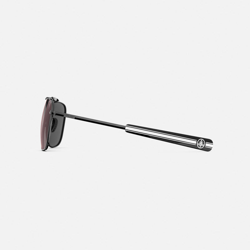 Randolph x Shelby - Aviator II - Black Chrome & Apex Gray