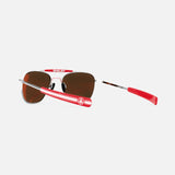 Randolph x Shelby - Aviator II - Bright Chrome & Redline