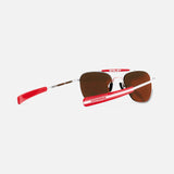 Randolph x Shelby - Aviator II - Bright Chrome & Redline
