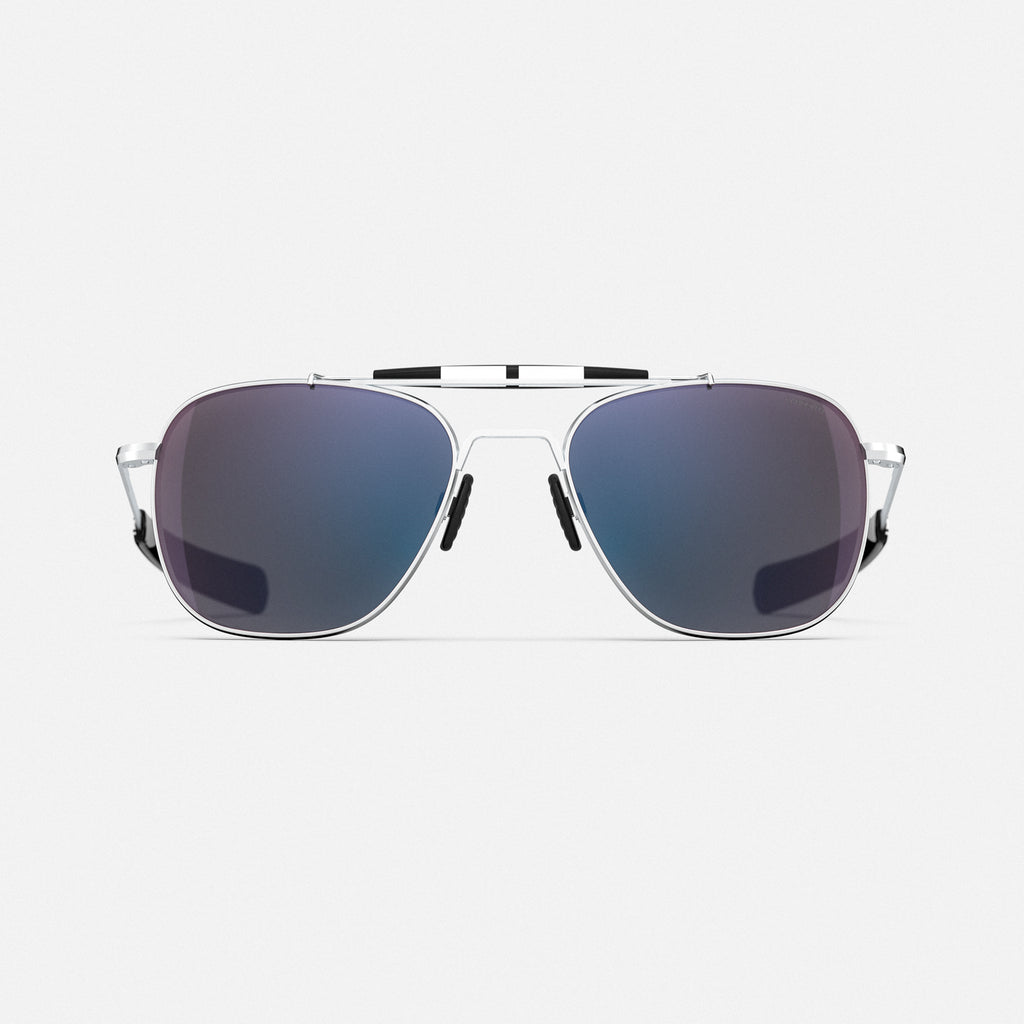 x Shelby Aviator II Matte Chrome & Apex
