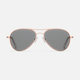 Amelia - 22k Rose Gold & Clear - Prescription Eyewear