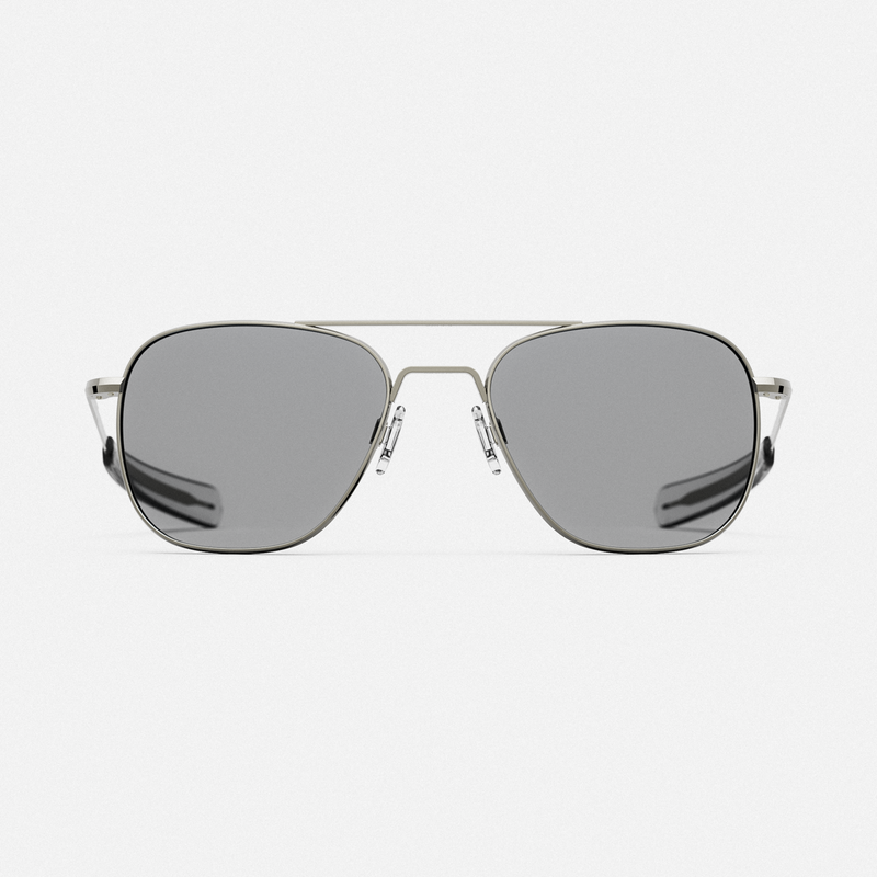 Aviator Gunmetal AGX Prescription Sunglasses Regular 55mm