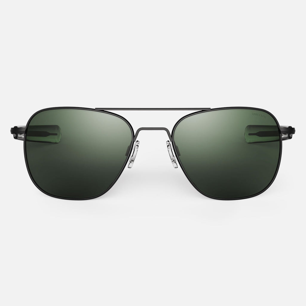 Aviator Matte Black & AGX Prescription Sunglasses