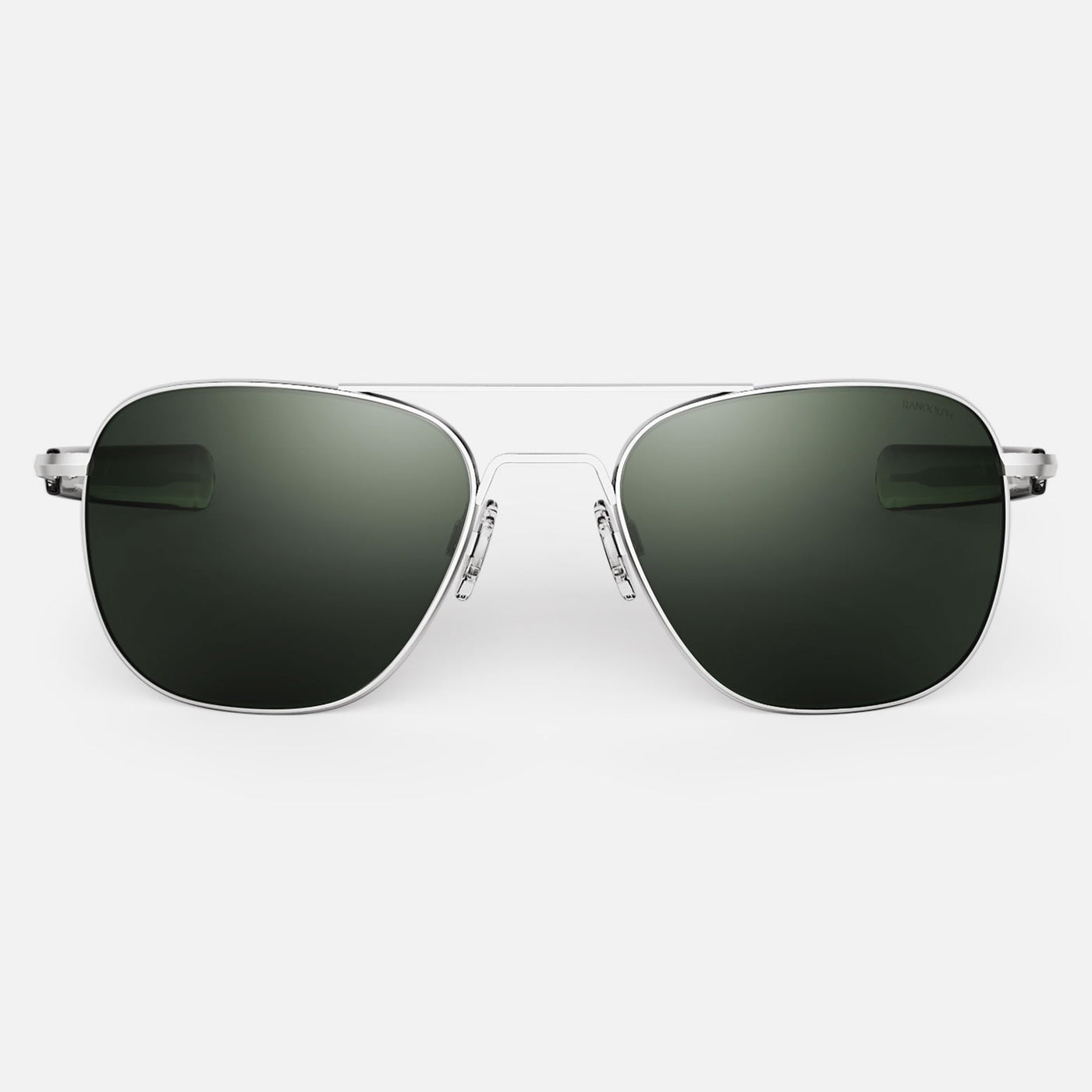 ランドルフ　80's〜 アビエイター　U.S.A Aviator - Matte Chrome & AGX - Prescription Sunglasses – Randolph USA