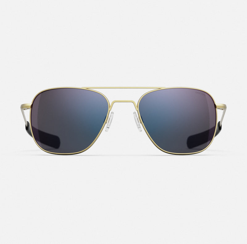 Aviators DriveWorks gold frame with gray lenses