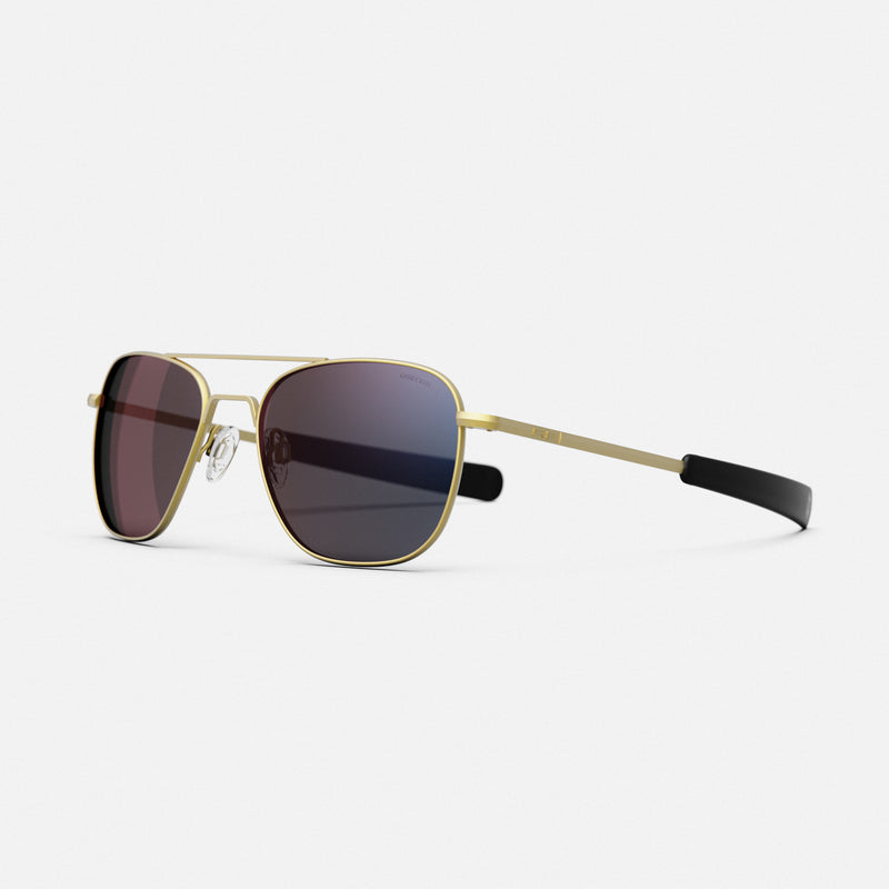Aviators DriveWorks gold frame with gray lenses
