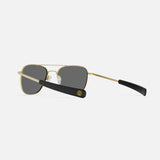 Aviators DriveWorks gold frame with gray lenses