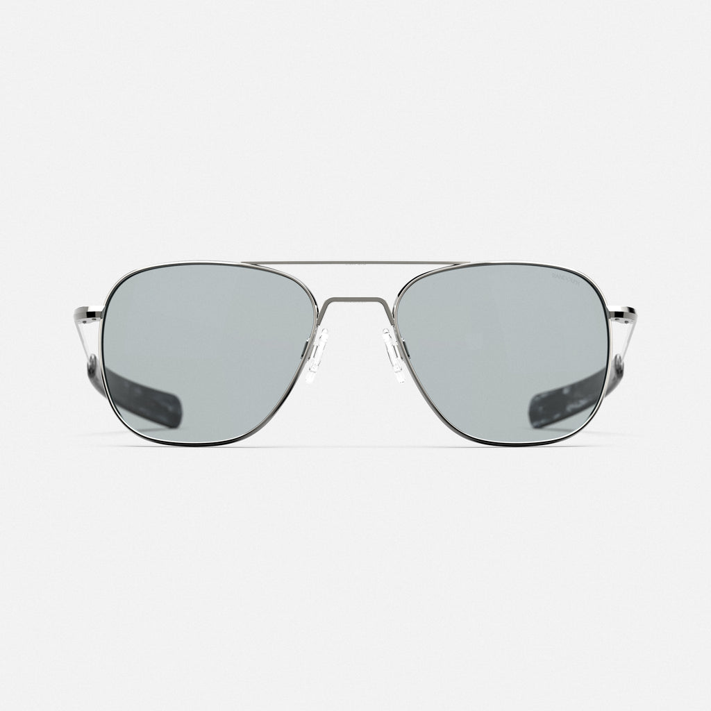 Randolph x BKc Aviator - 22k Black Gold & Nimbus Prescription Sunglasses