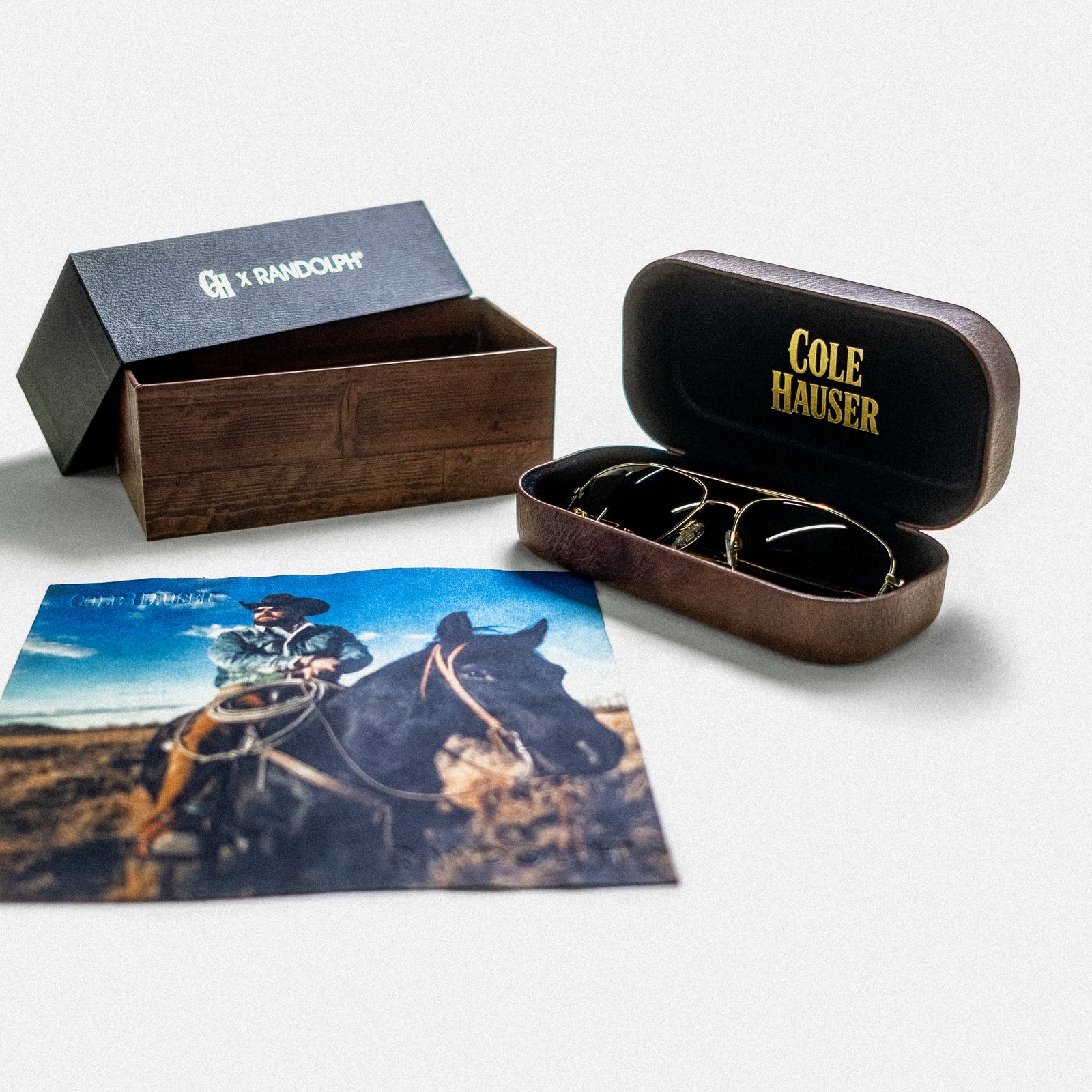 Randolph x Cole Hauser - Gunmetal Sunglasses – Randolph USA