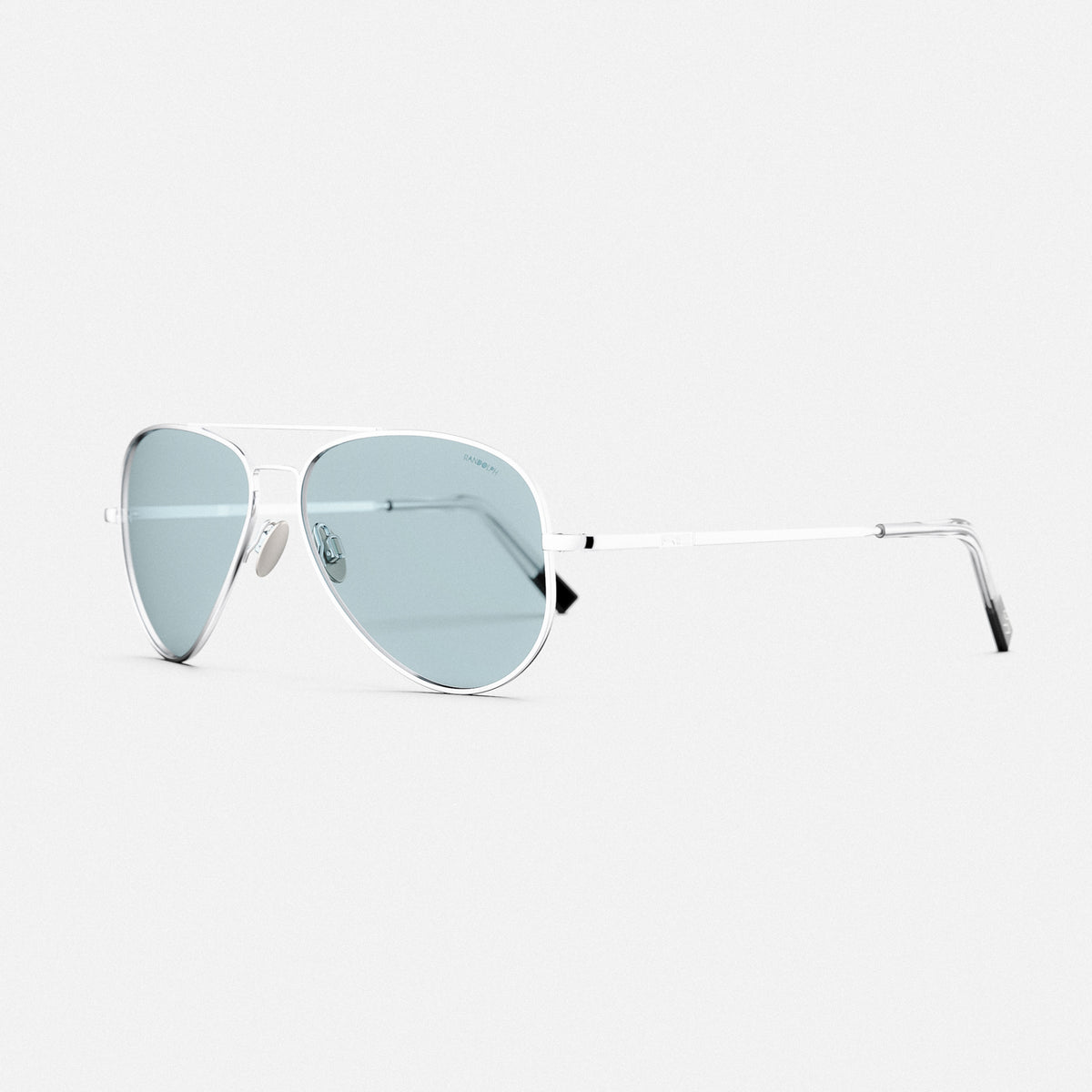 希少 EFFECTOR Macknight teardrop eyewear WhiteGoldConcordecrop-