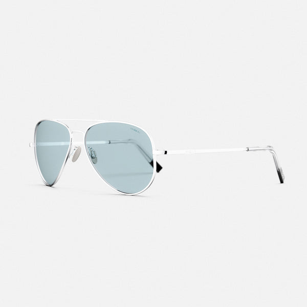 23K White Gold Blue Hydro Concorde Aviator