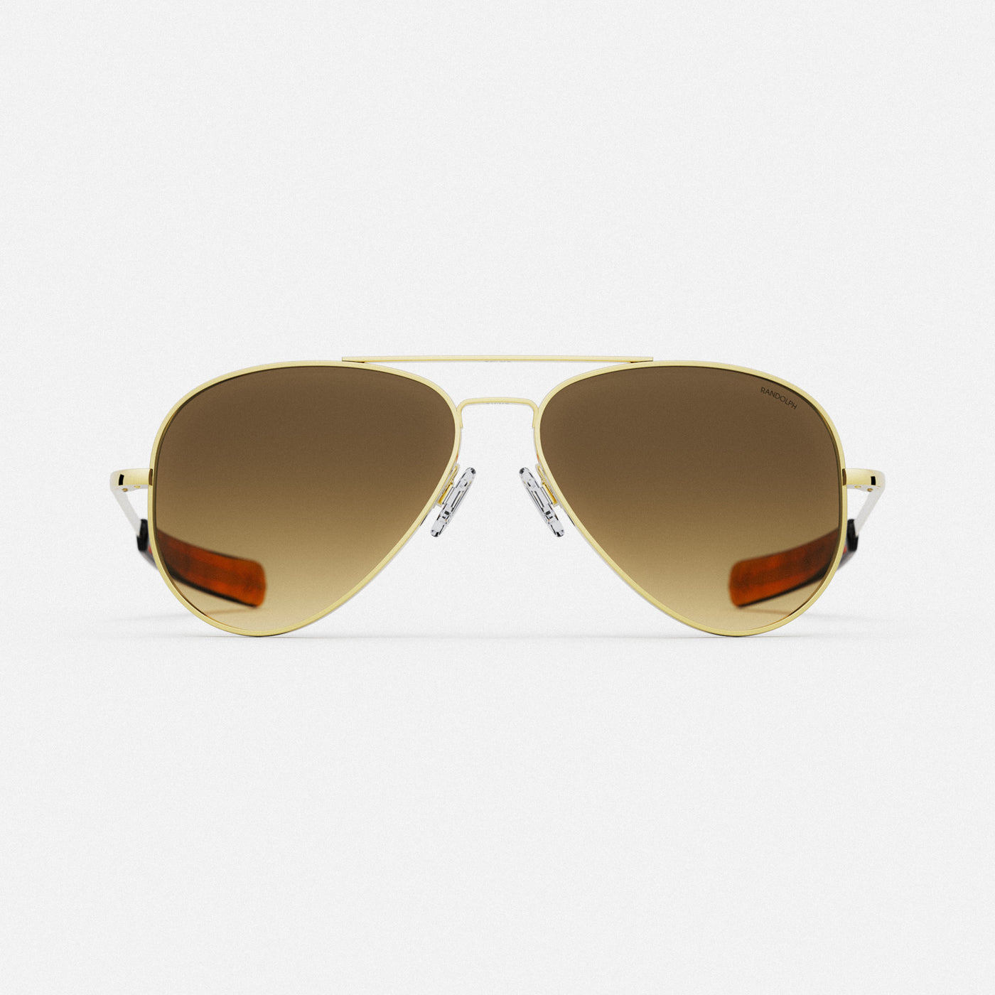 Concorde - 23k Gold & Tan Gradient XL Sunglasses | | Randolph USA
