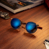 P3 Fusion & Gunmetal & Nautical Blue Inlay & Atlantic Blue - Prescription Sunglasses