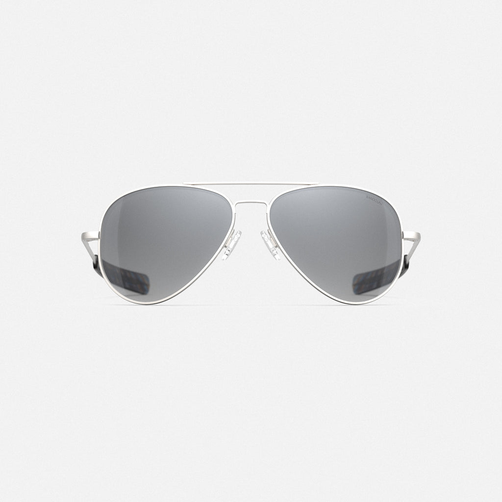 Concorde Satin Silver & Coastal Prescription Sunglasses