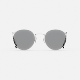P3 - 23k White Gold & Clear - Prescription Eyewear