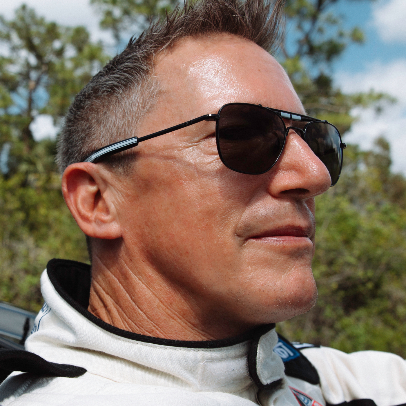 Randolph x Shelby - Aviator II - Black Chrome & Apex Gray