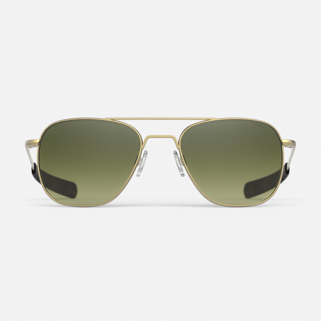 Aviator 23k Satin & Evergreen