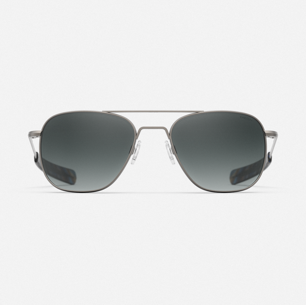 Aviator Satin Gunmetal & Slate