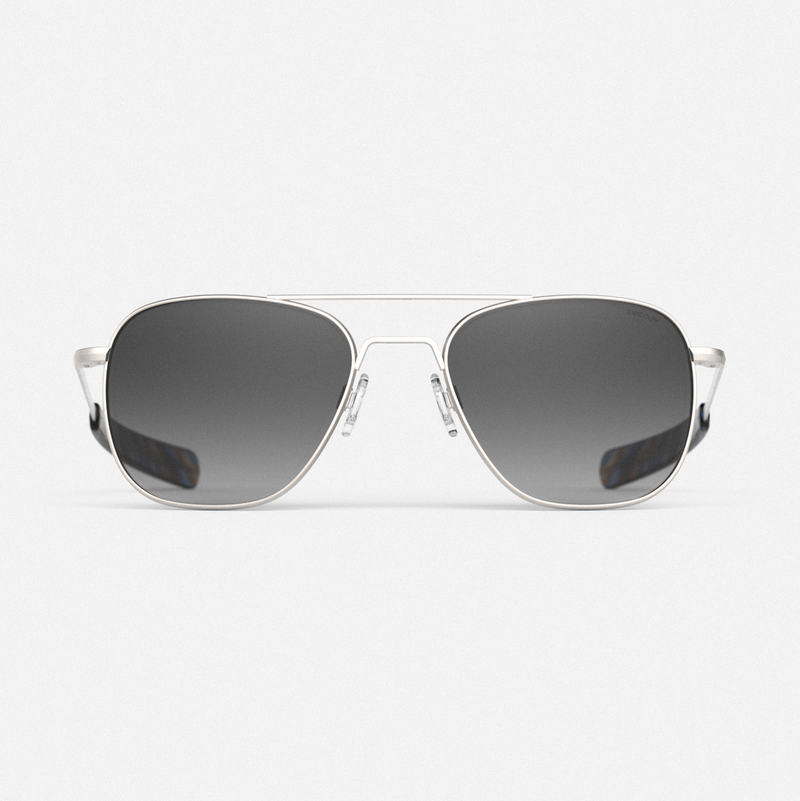 Silver sales aviator sunglasses