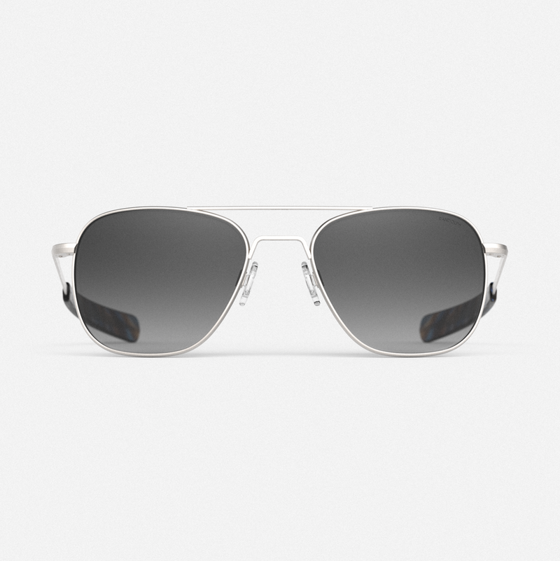 Aviator - Satin Silver